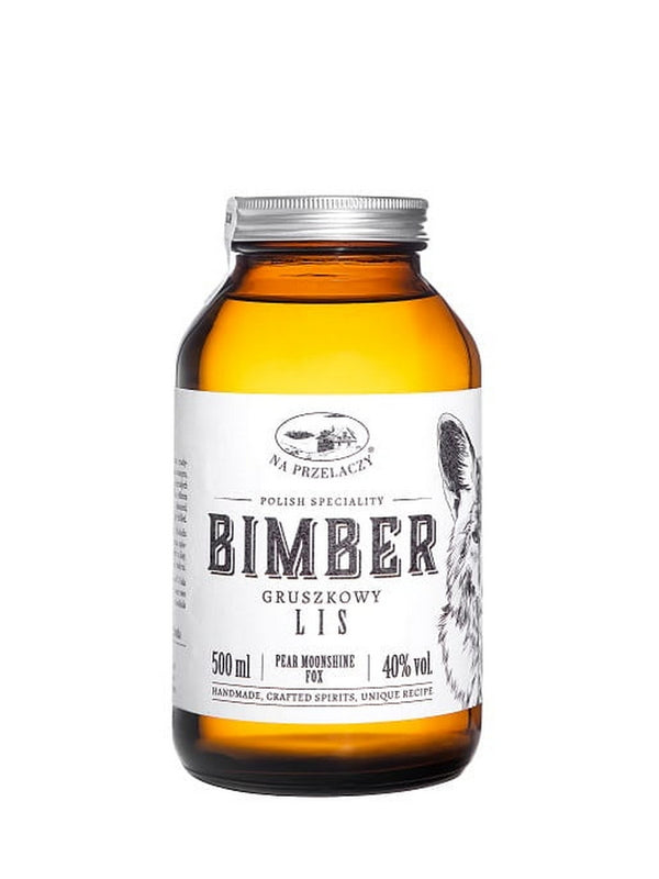 Na Przelaczy Pear Moonshine Bimber Lis Gruszkowy 50cl / 40%