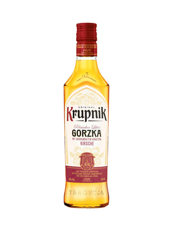 Krupnik Bitter Cherry Vodka Liqueur (Gorzka z Wisnia) 50cl / 30%