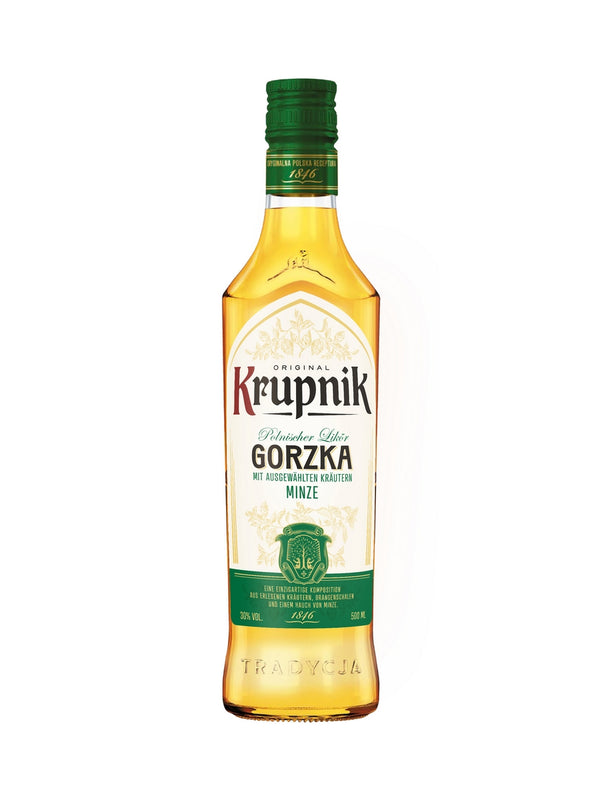 Krupnik Bitter with Mint Vodka Liqueur (Gorzka z Miętą) 50cl / 30%