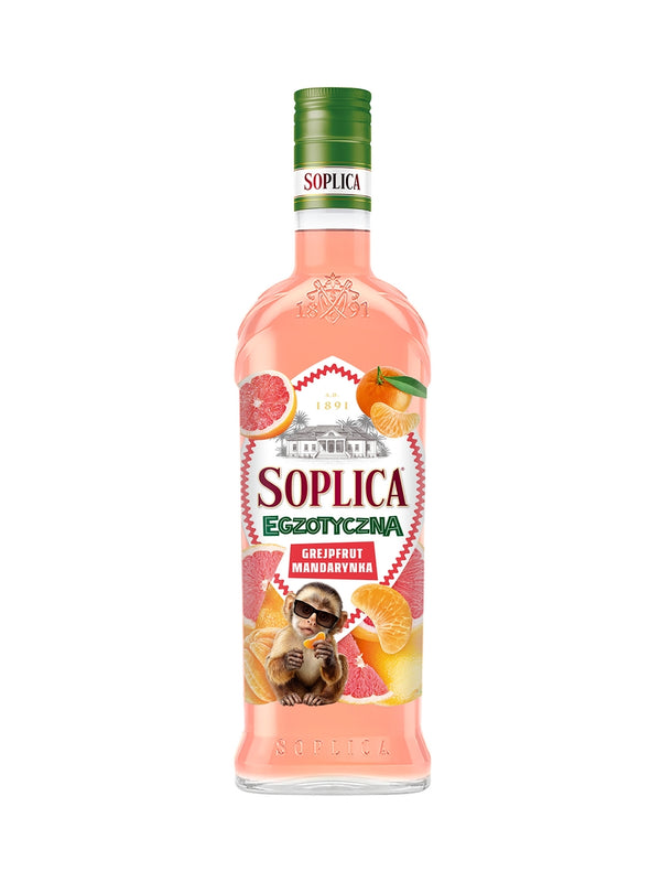 Soplica Exotic Grapefruit and Mandarin Orange Vodka Liqueur (Egzotyczna Grejpfrut•Mandarynka) 50cl / 21%