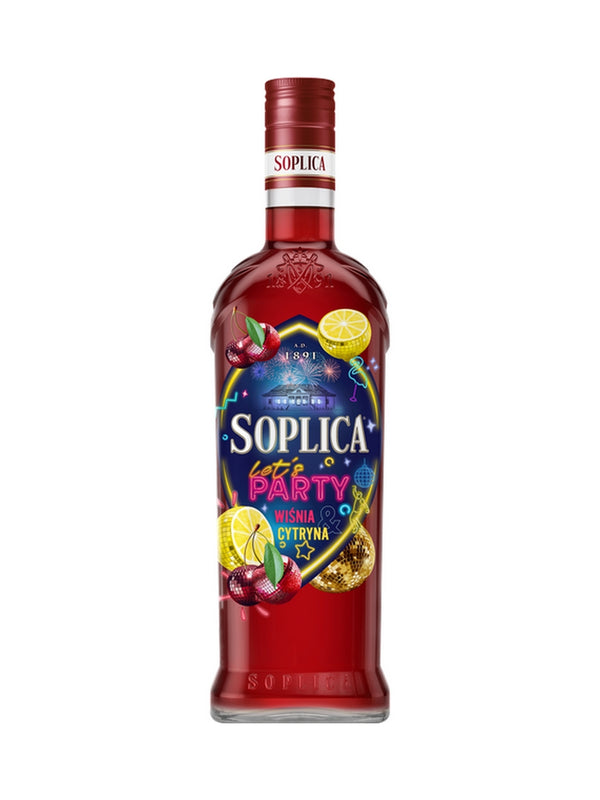Soplica Let's Party Cherry and Lemon Vodka Liqueur (Wisnia•Cytryna) 50cl / 21%