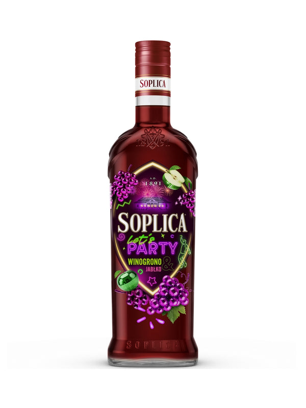 Soplica Let's Party Apple and Grape Vodka Liqueur (Winogrono•Jablko) 50cl / 21%