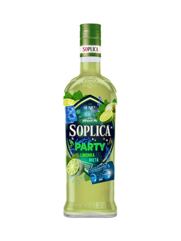 Soplica Let's Party Lime and Mint Vodka Liqueur (Limonka•Mieta) 50cl / 21%