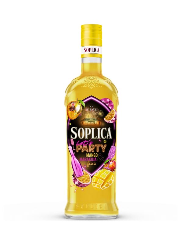 Soplica Let's Party Mango and Passion Fruit Fizz Vodka Liqueur (Mango•Marakuja Fizz) 50cl / 21%