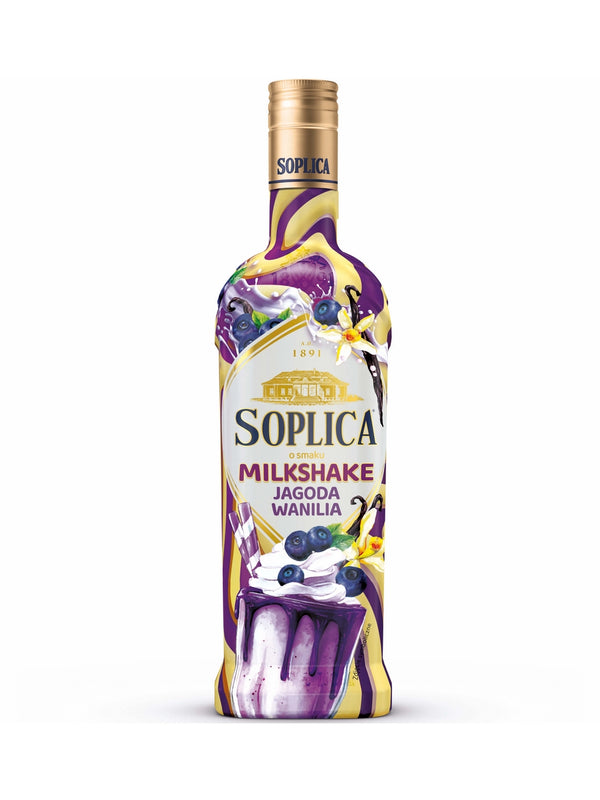 Soplica Milkshake Berry and Vanilla Vodka Liqueur (Milkshake Jagoda•Wanilia) 50cl / 15%