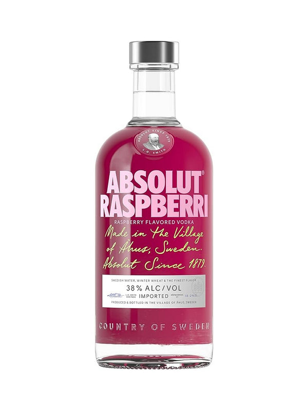 Absolut Raspberri Vodka Flavoured 70cl / 38%