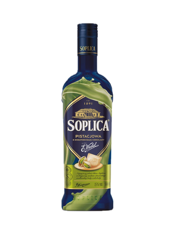 Wedel Soplica Pistachio with White Chocolate Liqueur Vodka (Pistacjowa z Dodatkiem Białej Czekolady) 50cl / 15%