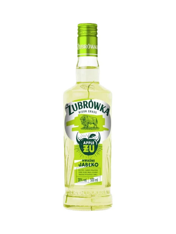 Zubrowka ŻU Sour Apple Vodka Liqueur (Kwaśne Jabłko) 50cl / 30%