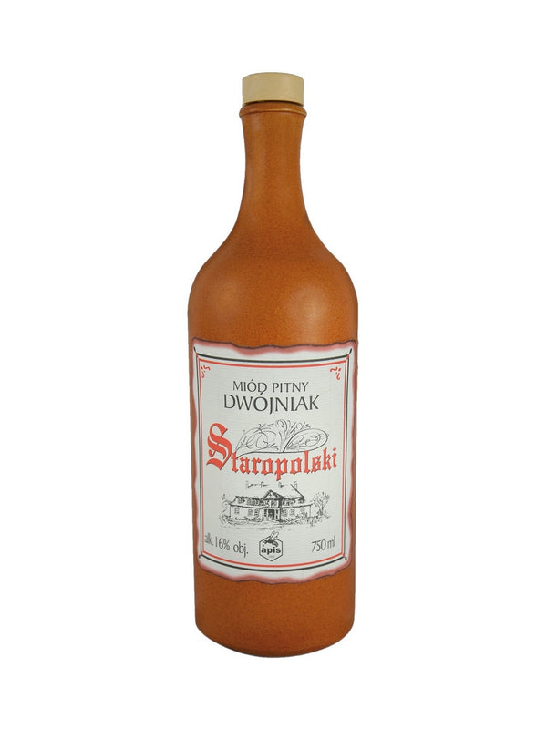 Mead Apis Dwojniak Staropolski in Stoneware Bottle 75cl / 16%
