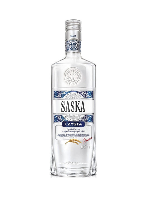Saska Plain Vodka (Czysta) 70cl / 40%