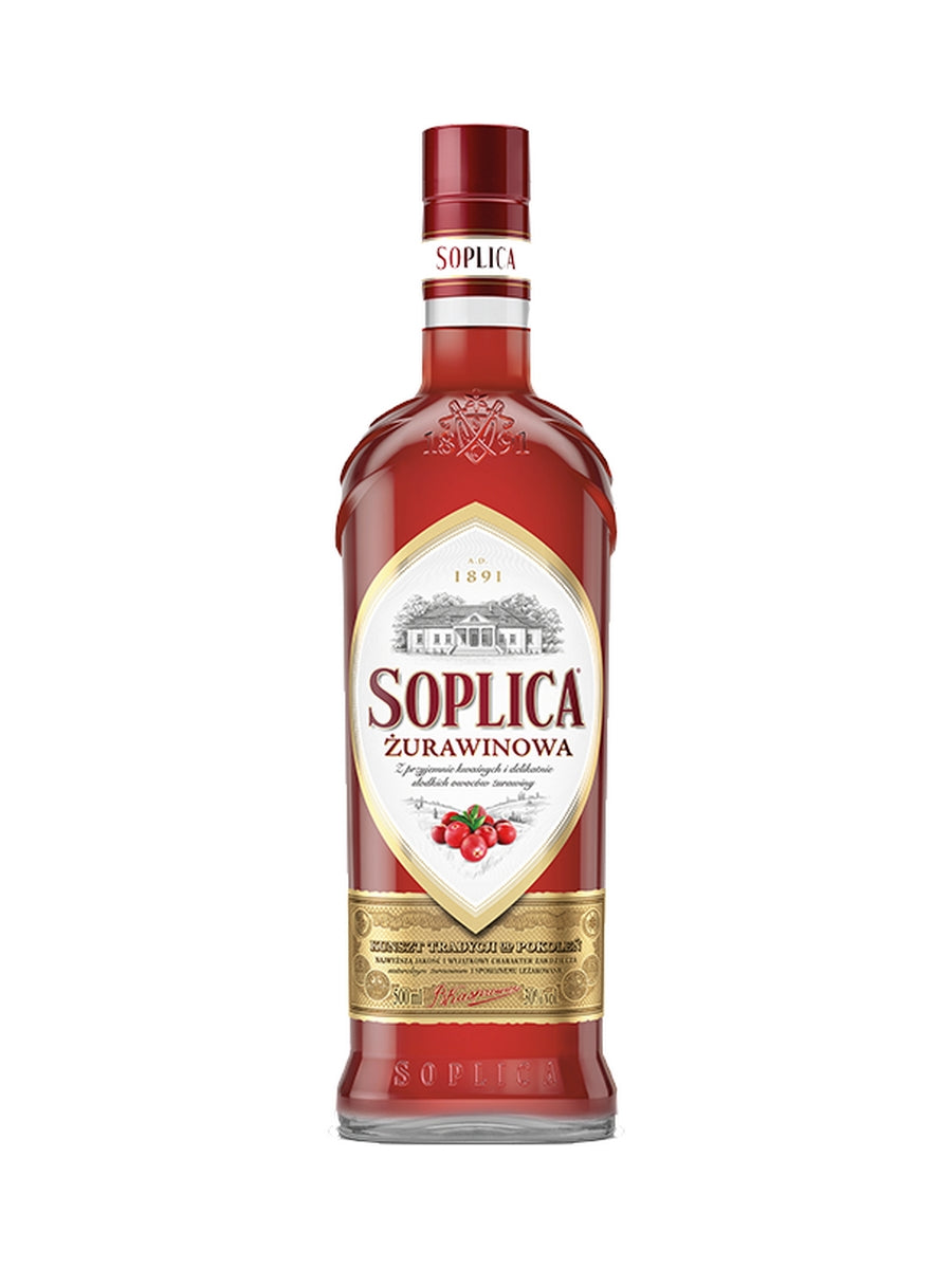 Soplica Cranberry Vodka Liqueur (Żurawinowa) 50cl / 28 Wodka Company