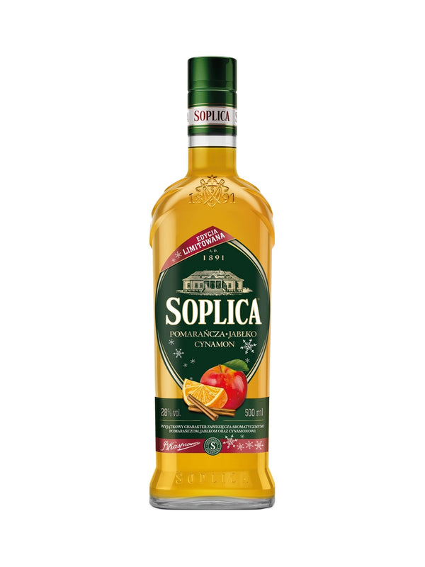 Soplica Winter Limited Edition Orange•Apple• Cinnamon Vodka Liqueur (Pomarańcza•Jabłko• Cynamon) 50cl / 28%
