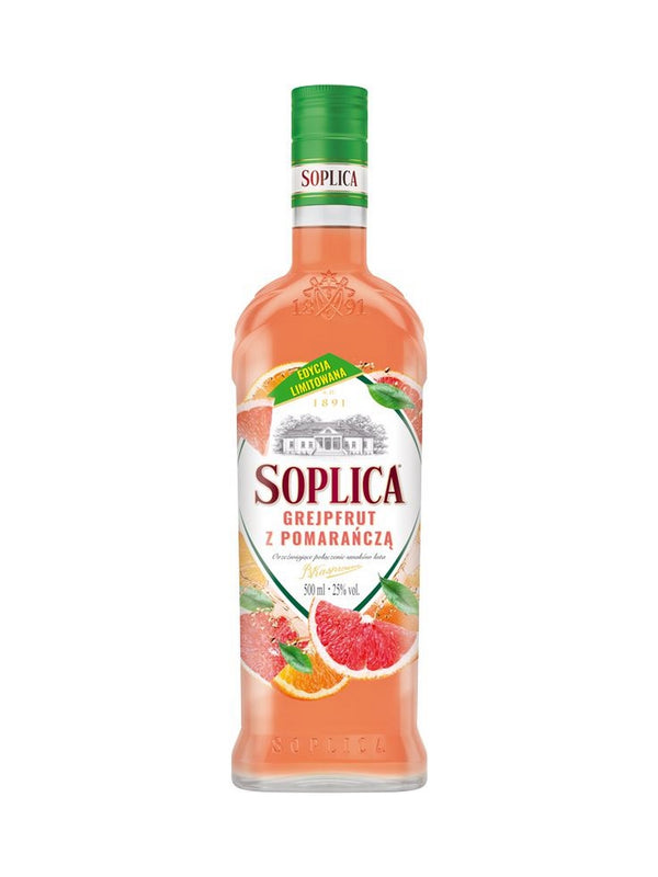 Soplica Grapefruit and Orange Vodka Liqueur (Grejpfrut z Pomarancza) 50cl / 25%