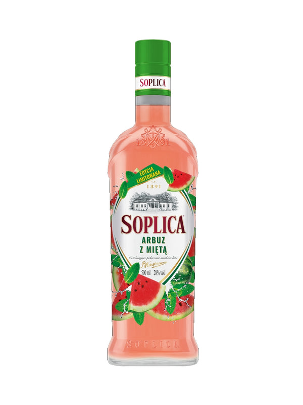 Soplica Watermelon and Mint Vodka Liqueur (Arbuz z Mieta) 50cl / 28%