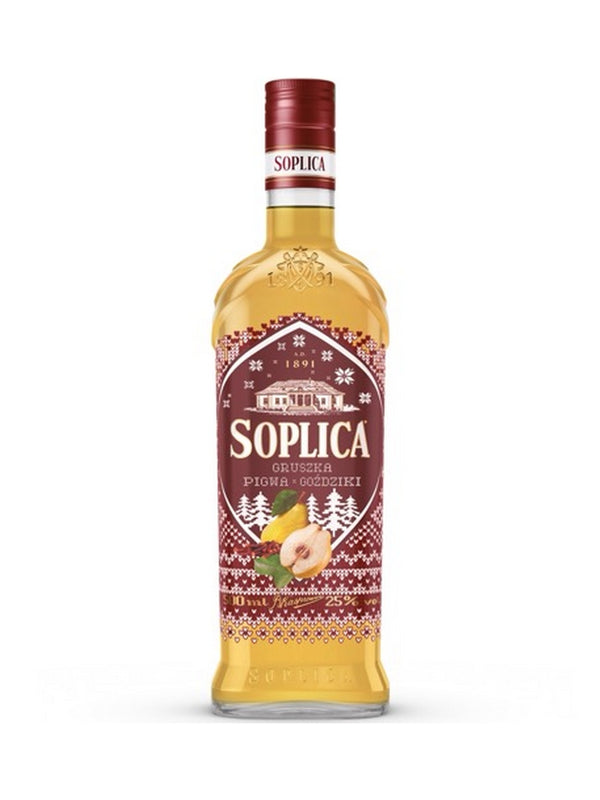 NEW! Soplica Winter Limited Edition Pear•Quince•Cloves Vodka Liqueur (Gruszka•Pigwa•Gozdziki) 50cl / 25%