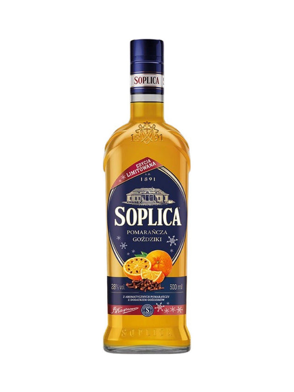 Soplica Winter Limited Edition Orange•Cloves Vodka Liqueur (Pomarańcza•Goździki) 50cl / 28%