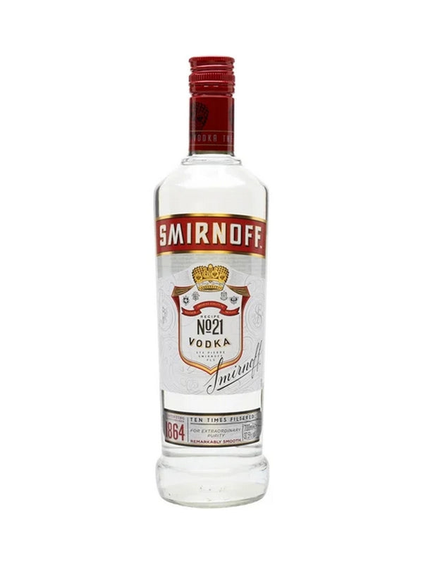 Smirnoff Red Plain Vodka 70cl / 37.5%