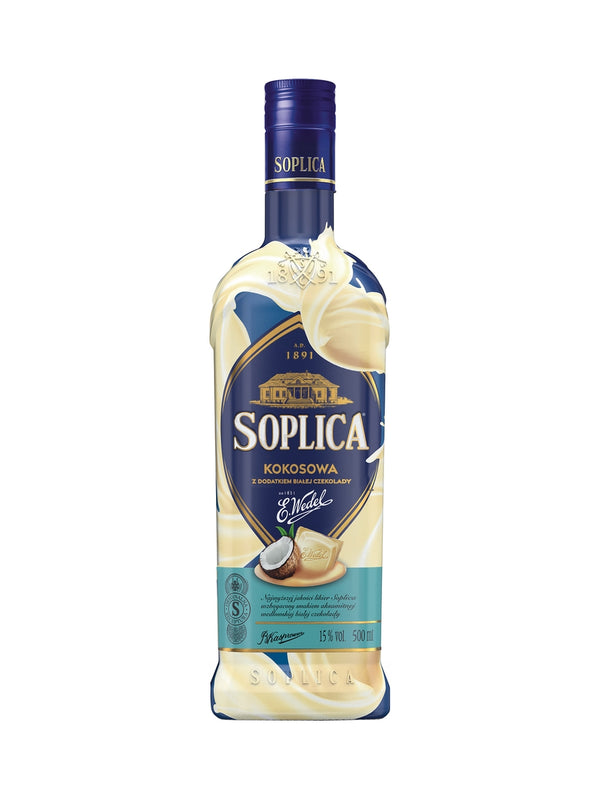 Wedel Soplica Coconut with White Chocolate Liqueur Vodka (Kokosowa z Dodatkiem Białej Czekolady) 50cl / 15%