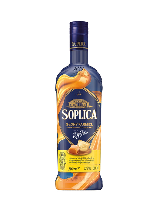 Wedel Soplica Salted Caramel with White Chocolate Liqueur Vodka (Słony Karmel z Dodatkiem Białej Czekolady) 50cl / 15%