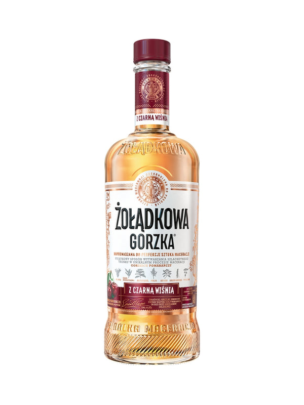 Zoladkowa Gorzka Black Cherry Vodka Liqueur (Czarna Wiśnia) 50cl / 34%