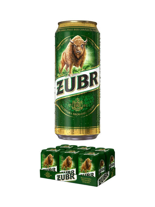 Zubr Polish Lager Beer (Multipack) 24 x 500ml / 6.0%
