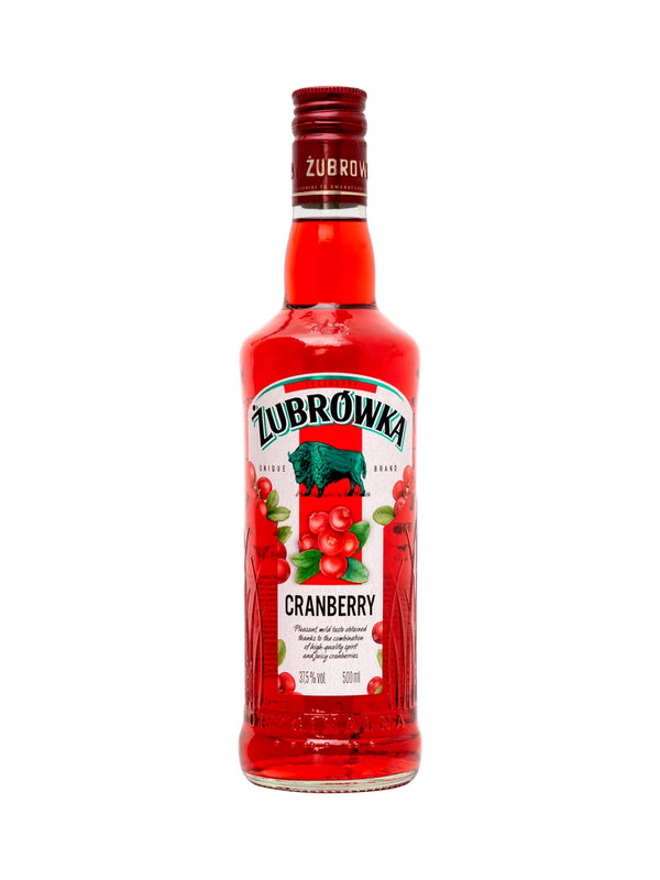 Zubrowka Cranberry Vodka Liqueur (Żurawina) 50cl / 37.5%