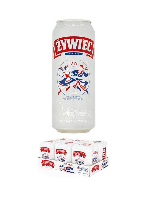 Zywiec Original Polish Lager Beer (Multipack) 24 x 500ml / 5.6%