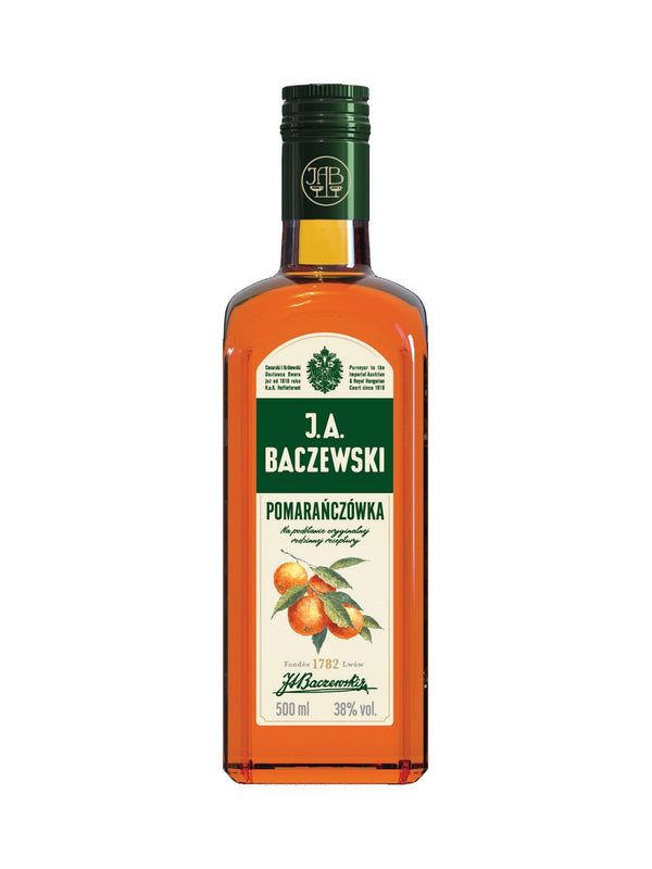 J.A. Baczewski Orange Vodka Flavoured (Pomarańczówka) 50cl / 38%