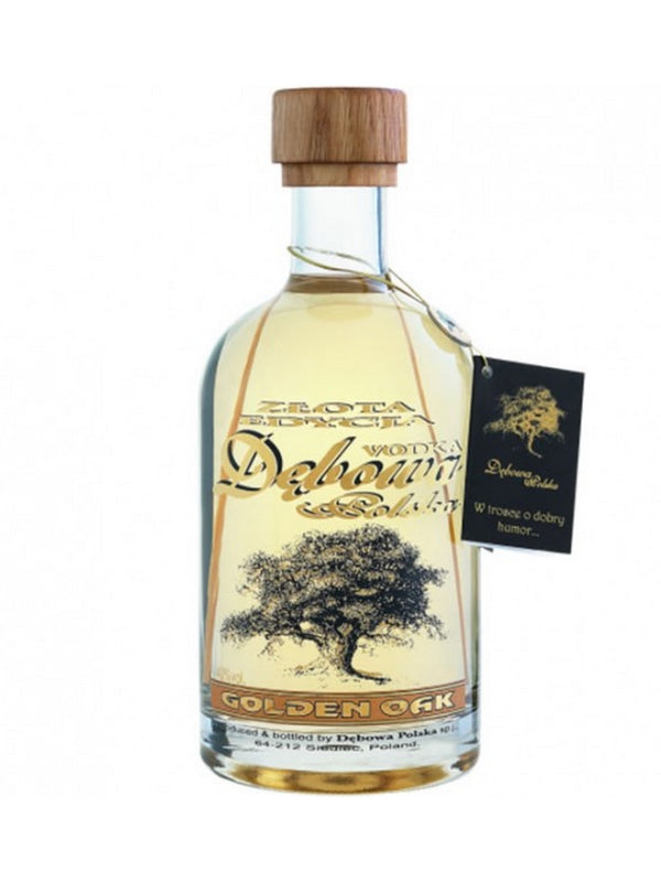 Debowa Polska Golden Oak Flavoured Vodka 70cl / 40%