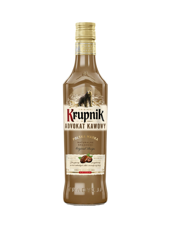 Krupnik Advocat Coffee Vodka Liqueur (Advokat Kawowy) 50cl / 16%