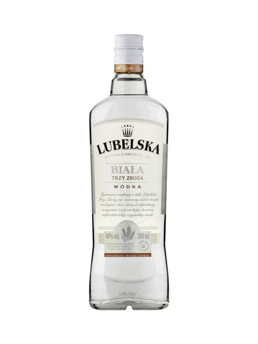 Lubelska Vodka Plain (Trzy Zboża) 50cl / 40% – Wodka Company