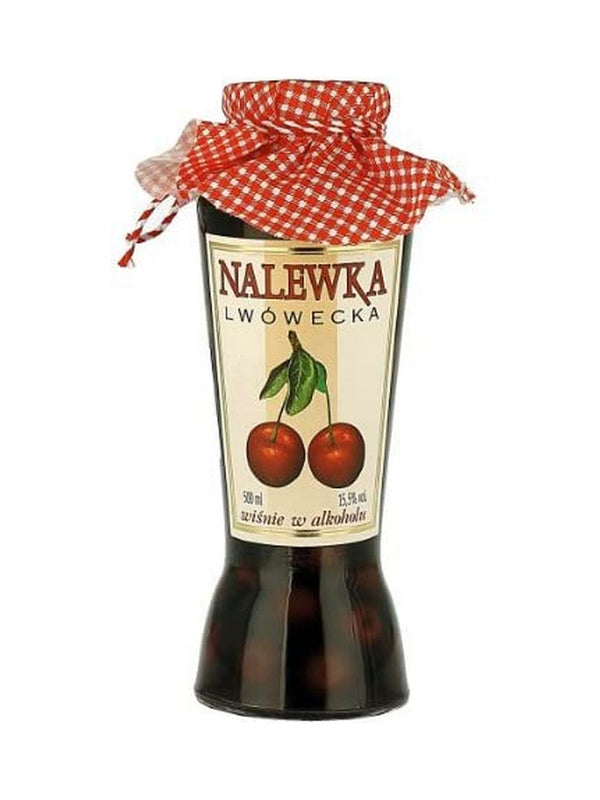 Nalewka Lwówecka Cherries in Alcohol Liqueur (Wiśnie w Alkoholu) 50cl / 15.5%