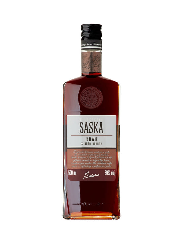 Saska Coffee with a Hint of Brandy Vodka Liqueur (Kawa z Nutą Brandy) 50cl / 30%