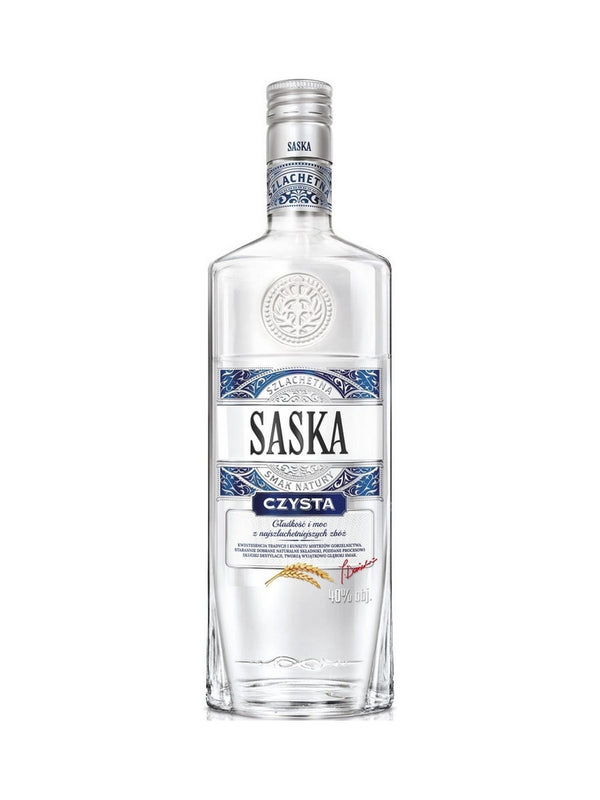 Saska Plain Vodka (Czysta) 70cl / 40%