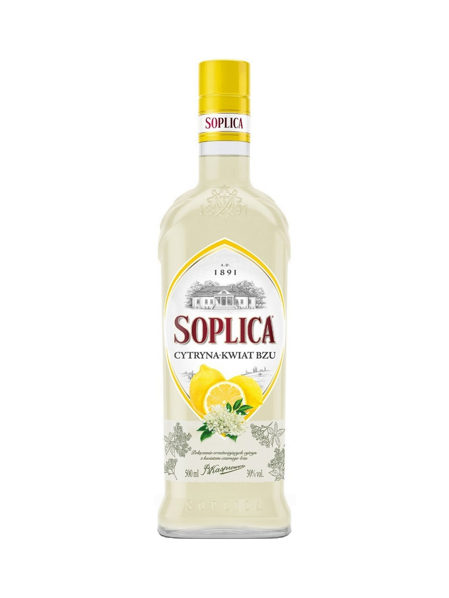 Soplica Lemon and Elderflower Vodka Liqueur (Cytryna•Kwiat Bzu) 50cl
