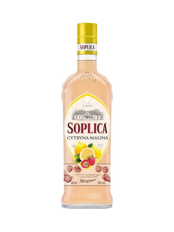 Soplica Lemon and Raspberry Vodka Liqueur (Cytryna•Malina) 50cl / 28%