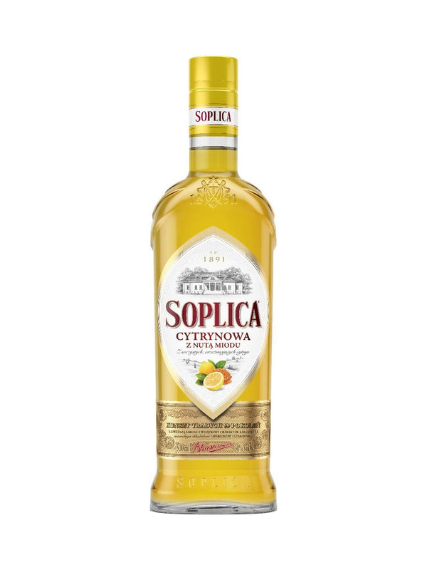 Soplica Lemon and Honey Vodka Liqueur (Cytrynowa z Nutą Miodu) 50cl / 28%