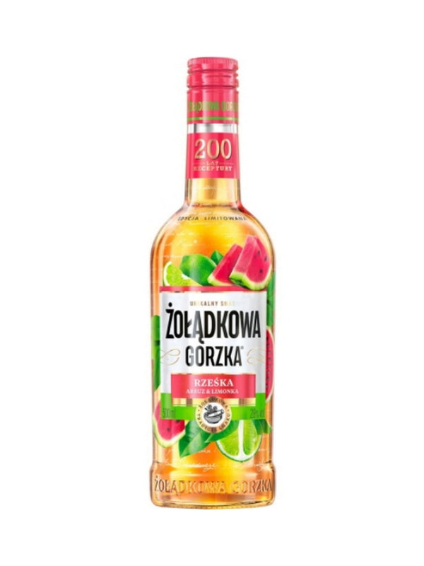 Zoladkowa Gorzka Watermelon and Lime Vodka Liqueur (Arbuz z Limonką) 50cl / 28%
