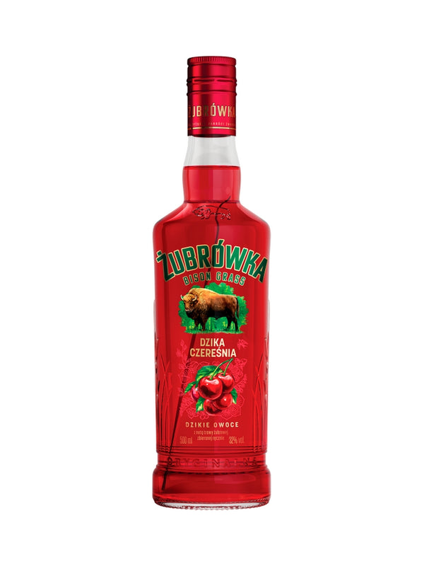 Zubrowka Wild Cherry Vodka Liqueur (Dzika Czereśnia) 50cl / 32%