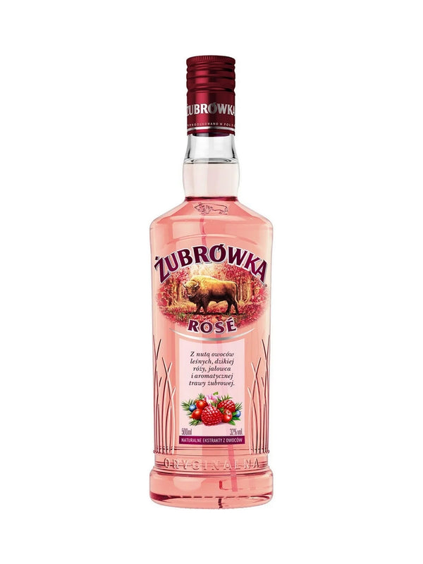 Zubrowka Rose Vodka Flavoured 70cl / 32%